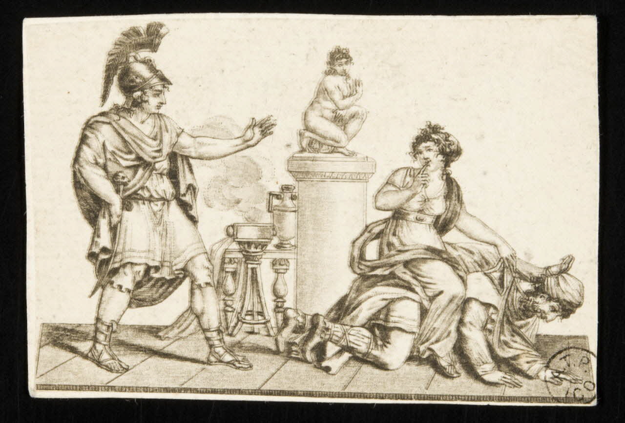 estampe Aristote chevauché 1955.57.119 Photo