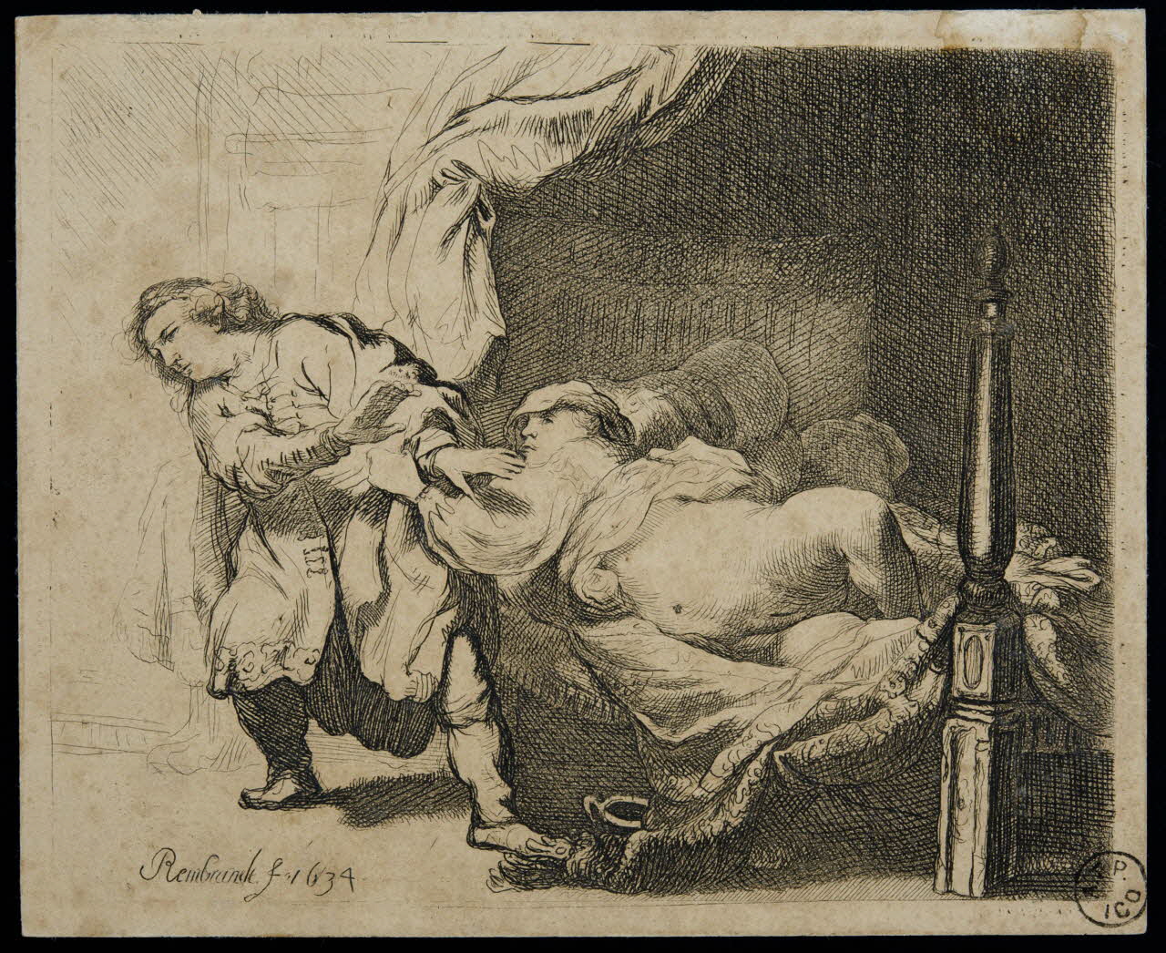 estampe D'après Rembrandt 1955.57.123 Photo