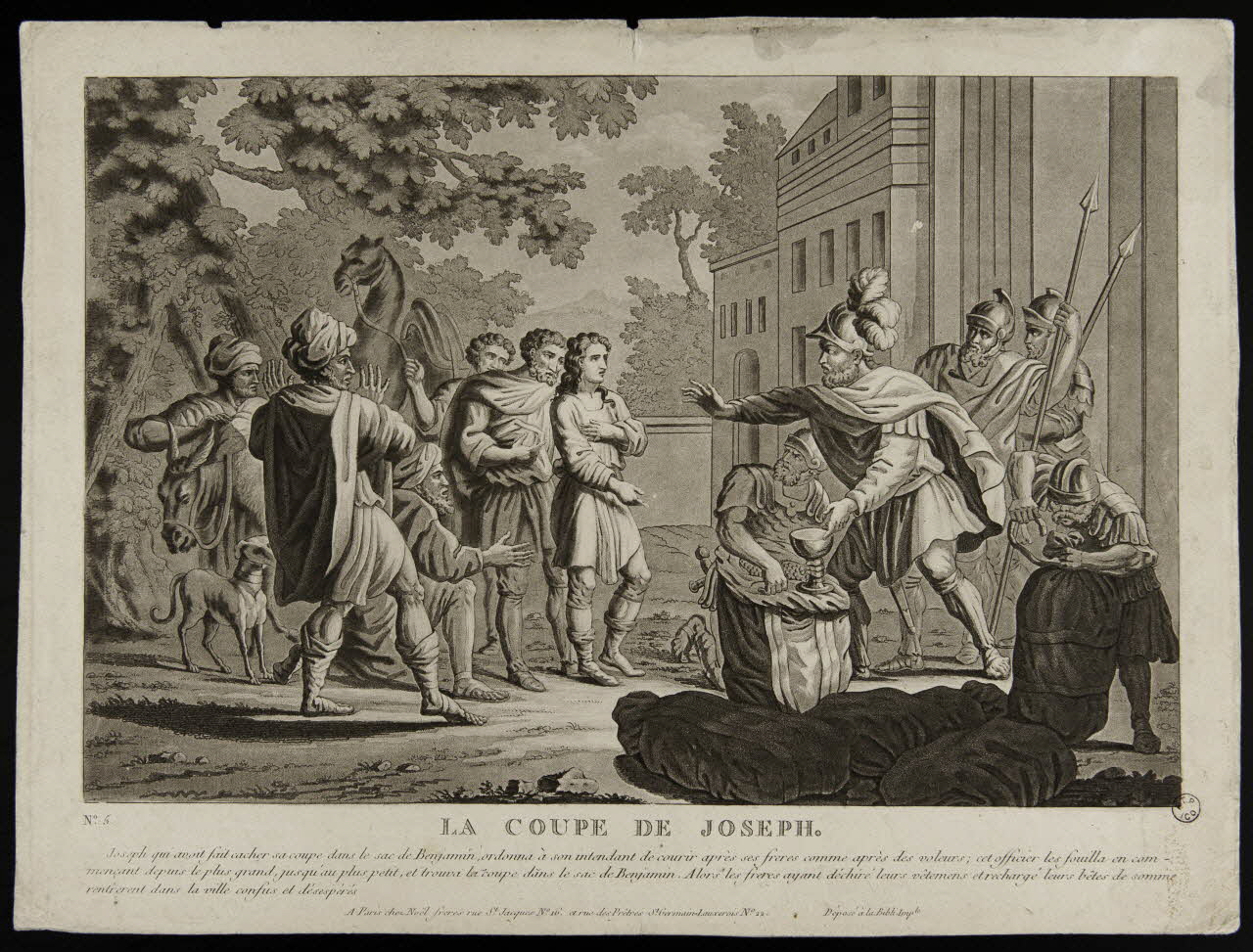 estampe LA COUPE DE JOSEPH. 1955.57.140 Photo
