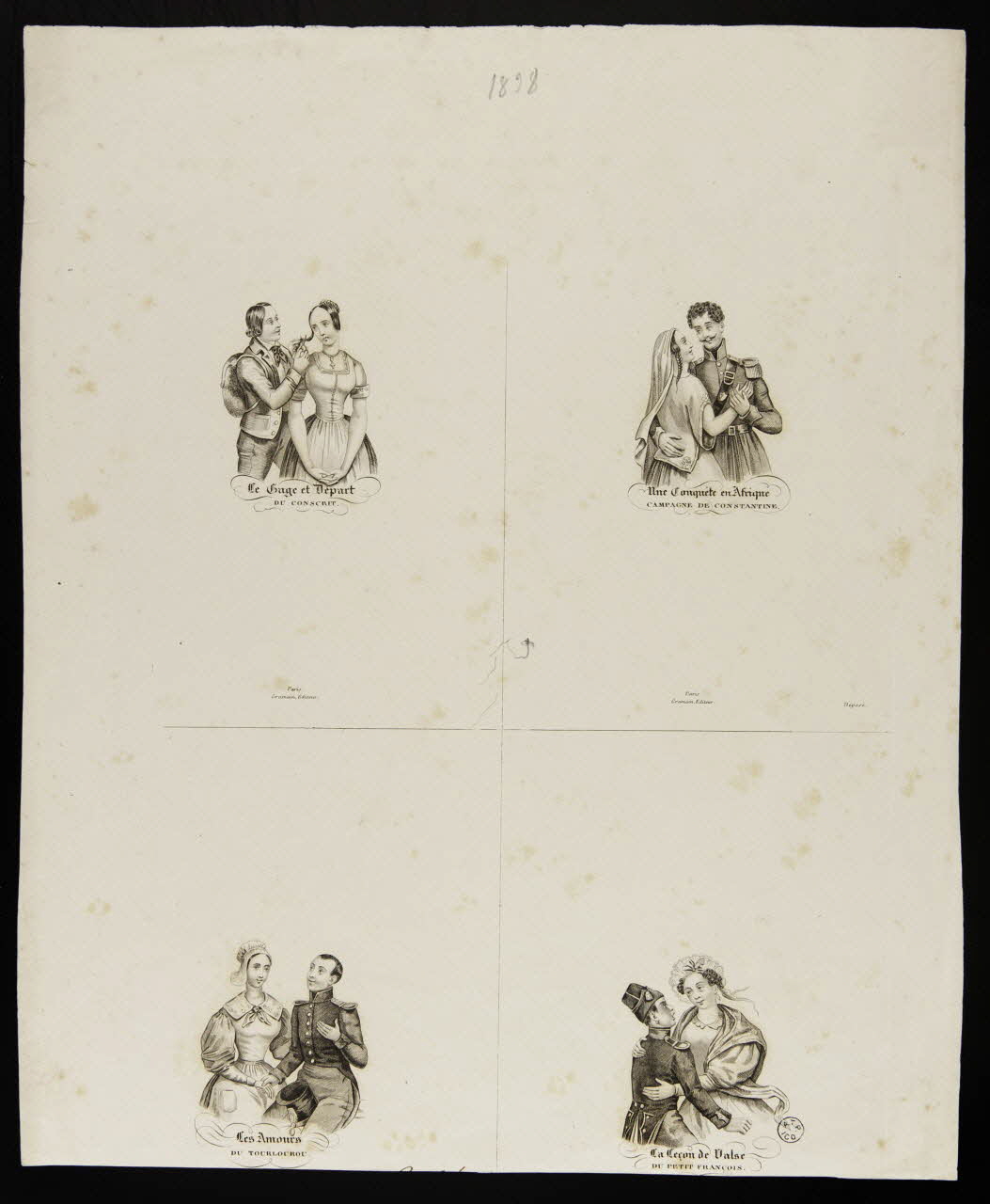 estampe Scènes diverses 1955.57.149 Photo