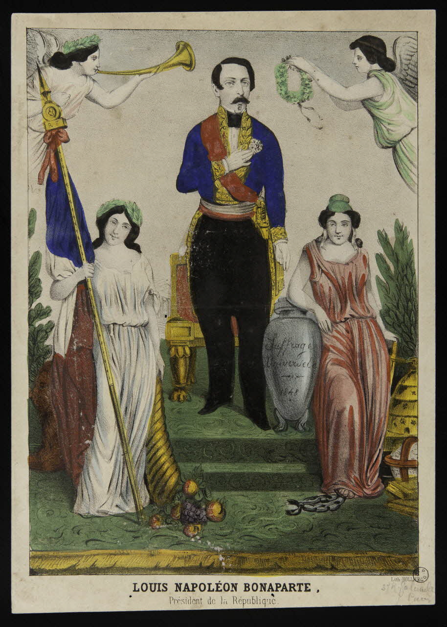 Hollier estampe LOUIS NAPOLEON BONAPARTE, Paris 1843-1853 1955.57.154 Photo