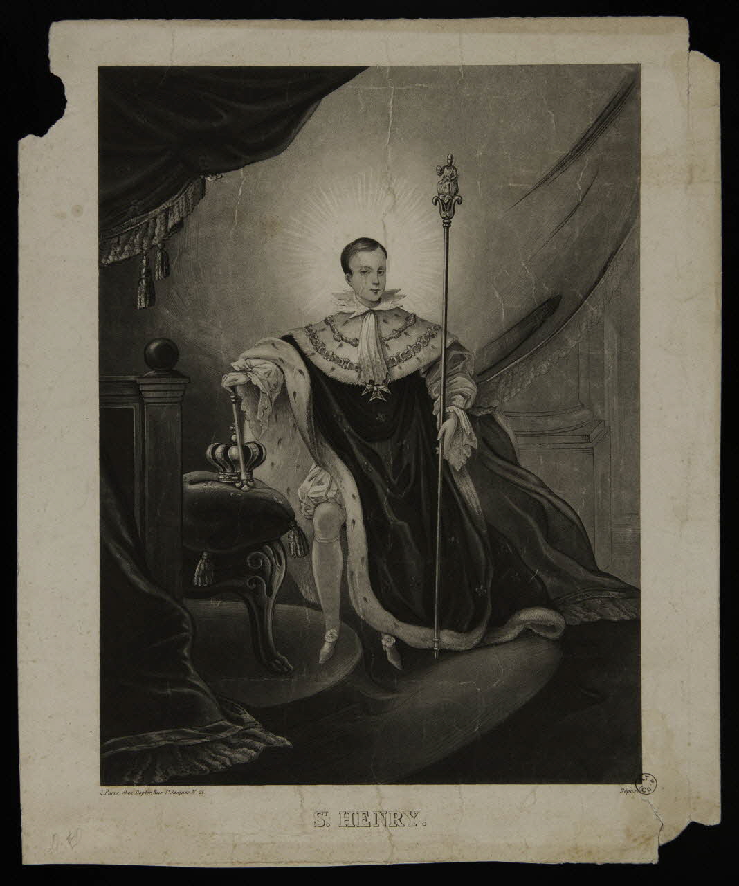 estampe St. HENRY. 1955.57.162 Photo