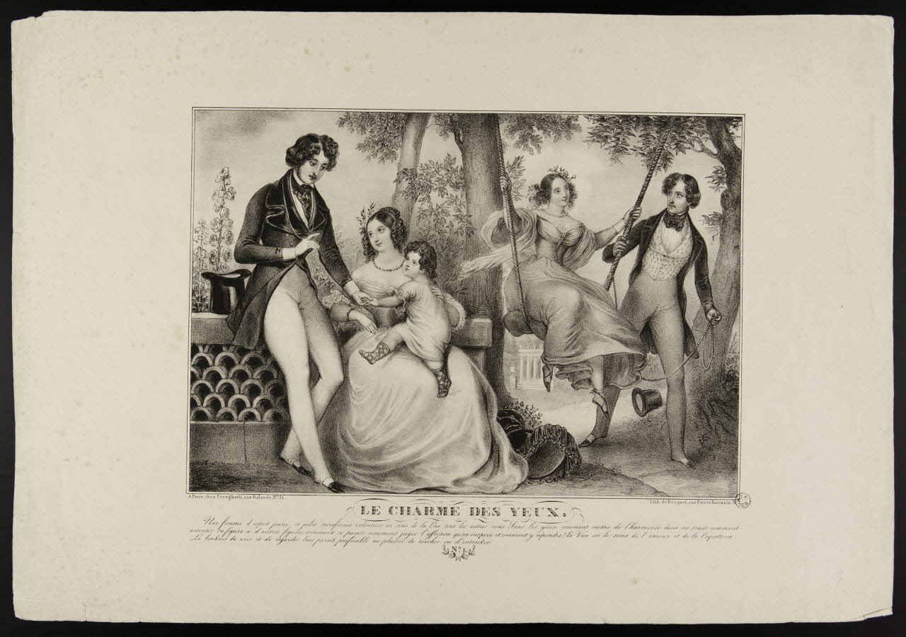 estampe LE CHARME DES YEUX. 1955.57.189 Photo