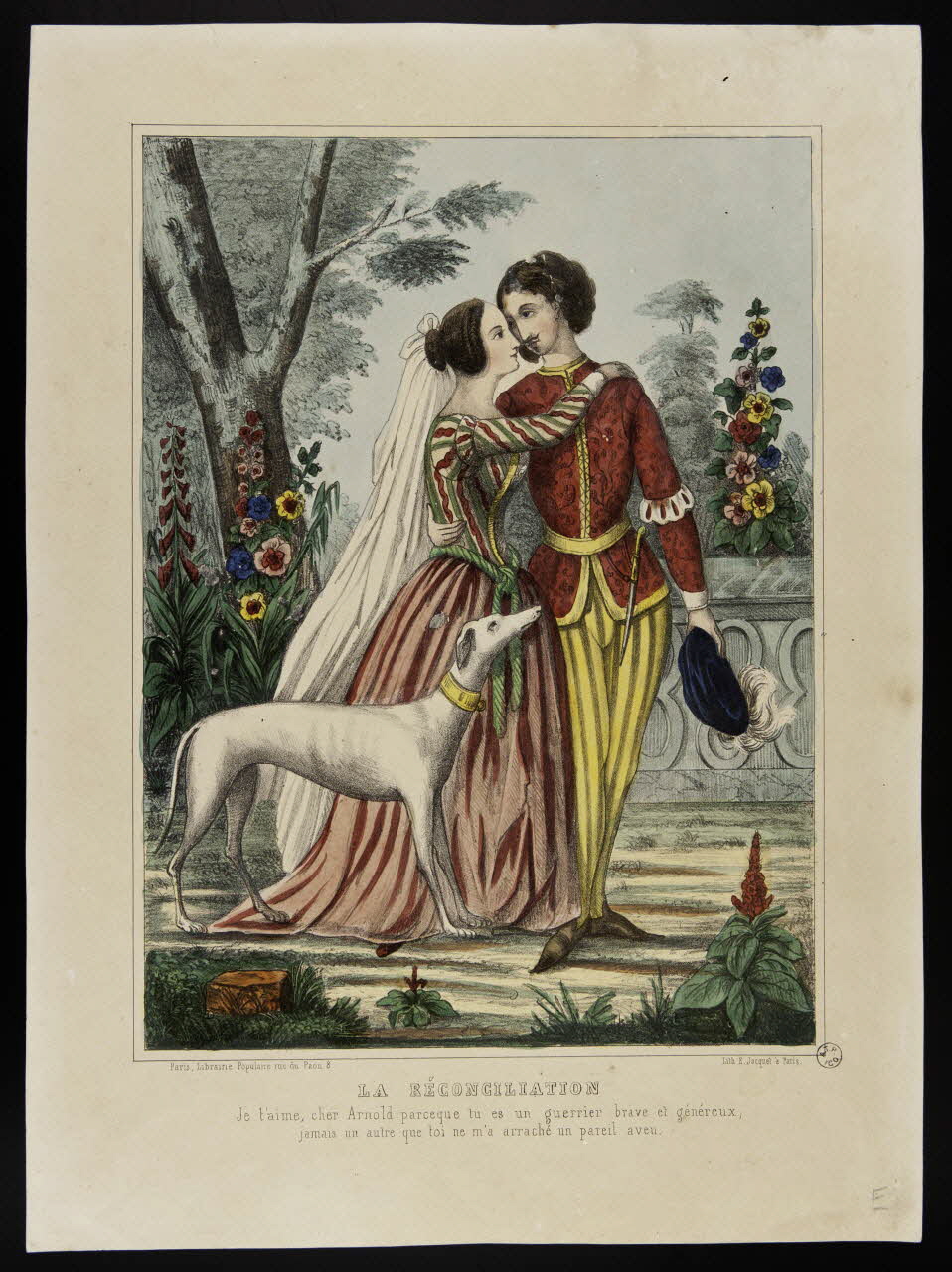 estampe LA RECONCILIATION 1955.57.194 Photo