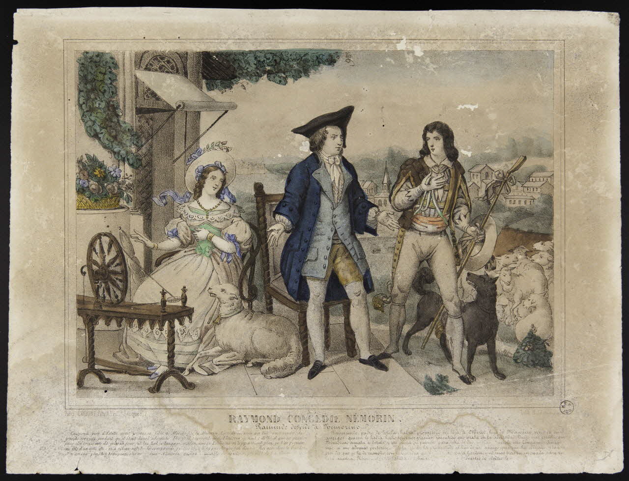 estampe RAYMOND CONGEDIE NEMORIN. 1955.57.202 Photo