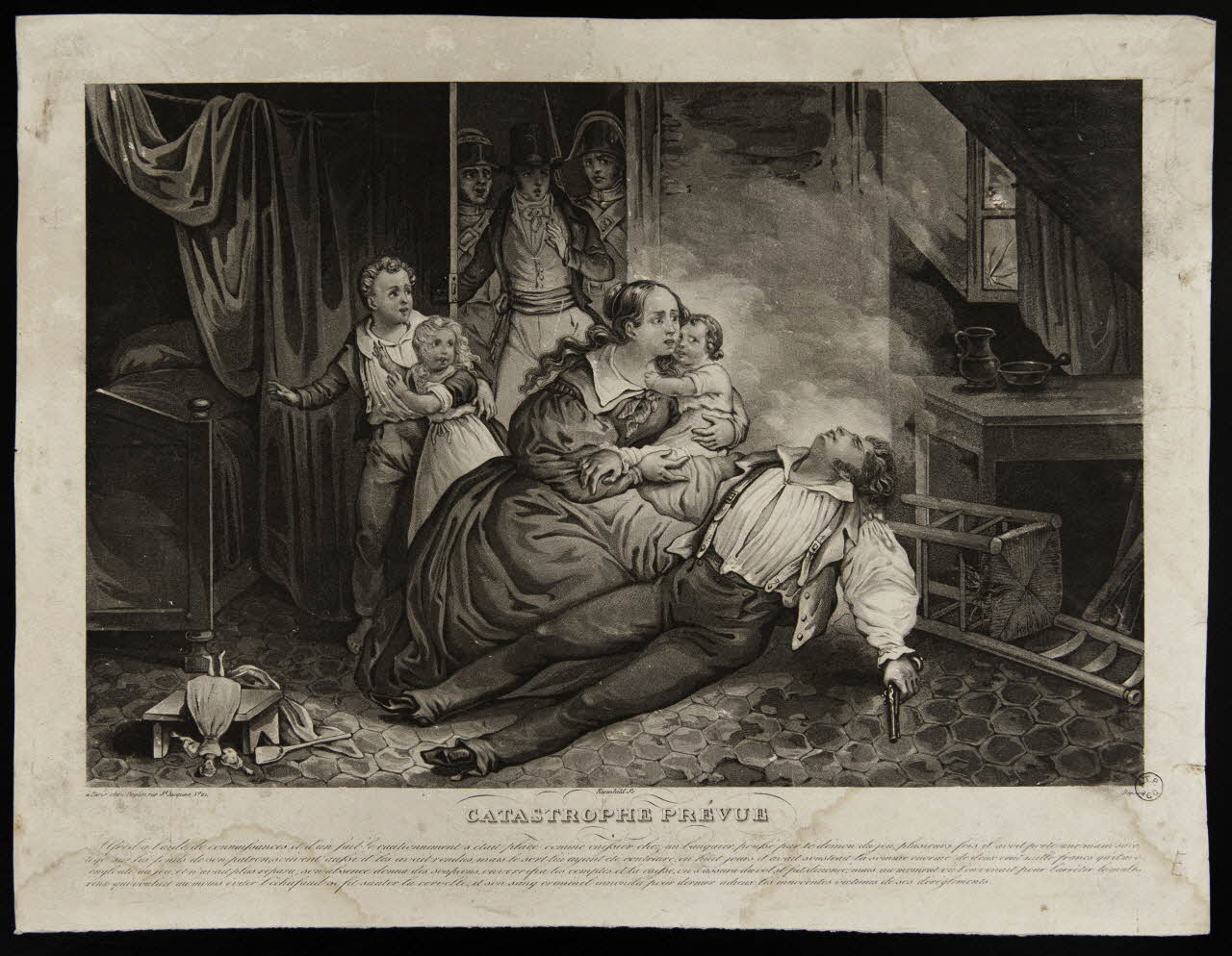 estampe CATASTROPHE PREVUE 1955.57.207 Photo