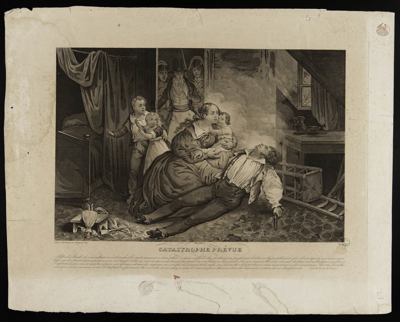 estampe CATASTROPHE PREVUE 1955.57.208 Photo