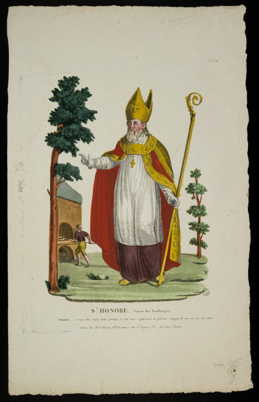 estampe ST. HONORE 1955.57.225 Photo