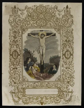 estampe LA MORT DU SAUVEUR. 1955.57.238 Photo