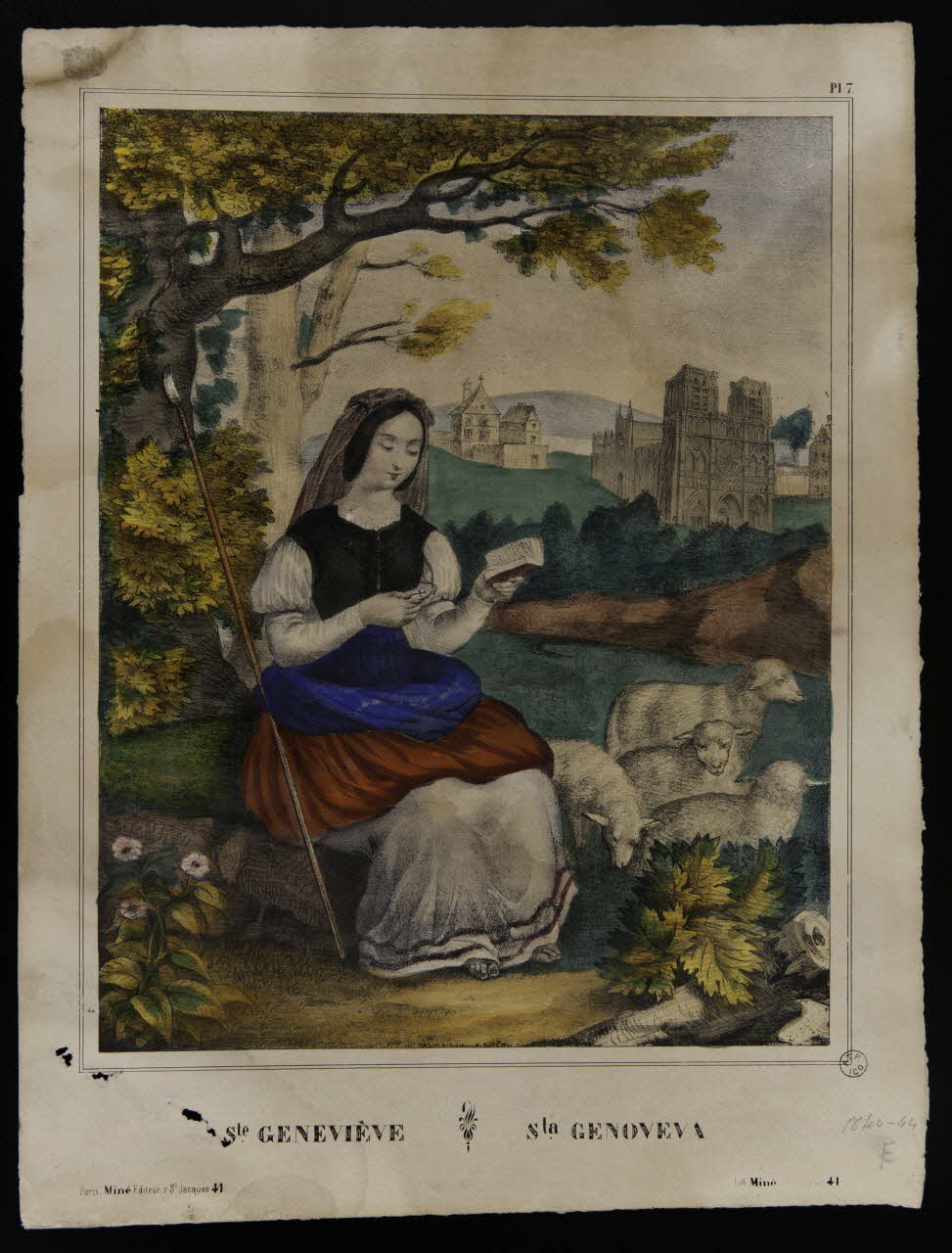 estampe Ste. GENEVIEVE 1955.57.243 Photo