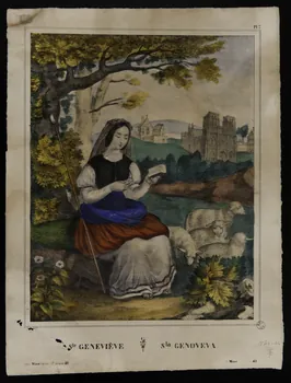 estampe Ste. GENEVIEVE 1955.57.243 Photo