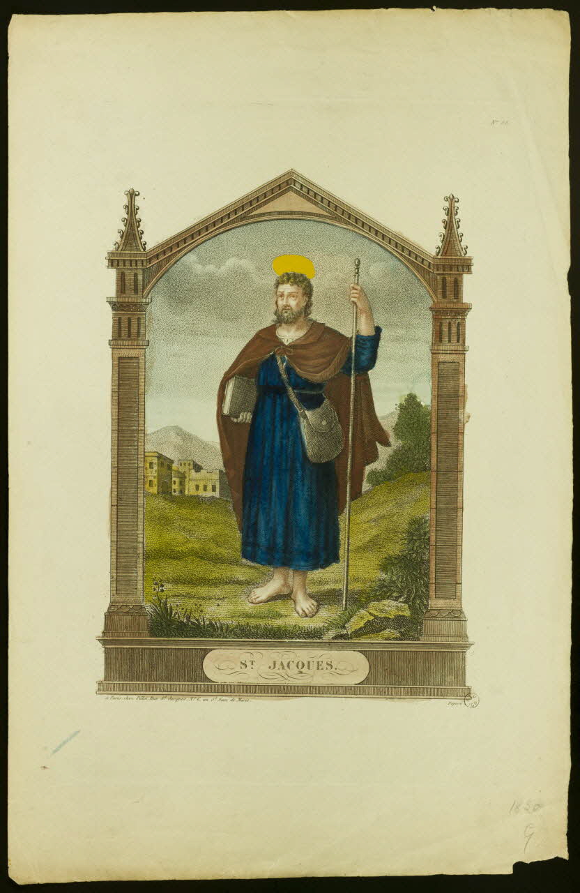 estampe St JACQUES. 1955.57.252 Photo