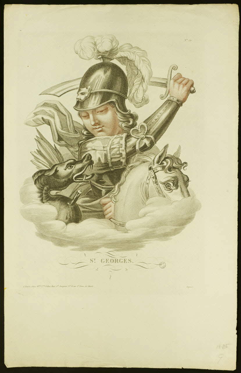 estampe St GEORGES. 1955.57.272 Photo