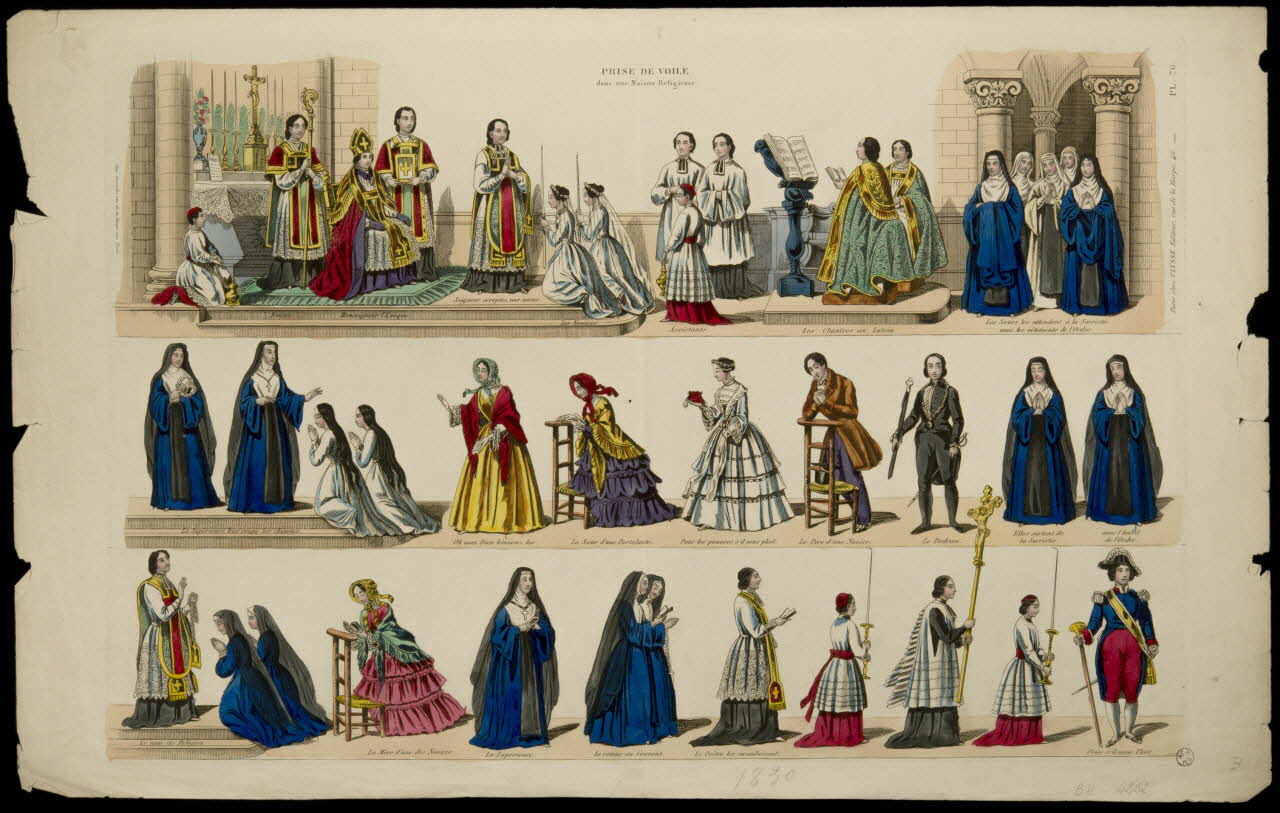 estampe PRISE DE VOILE 1955.57.275 Photo