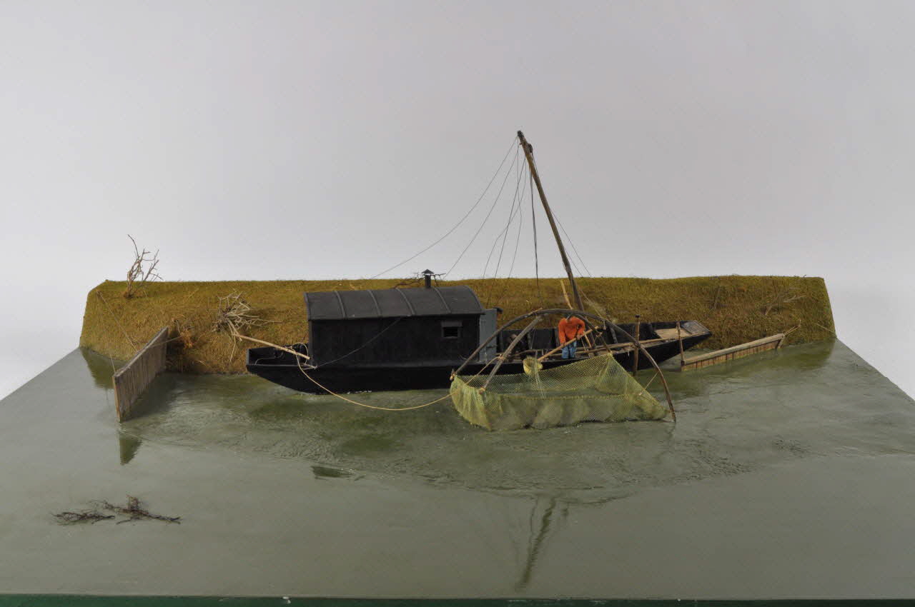 diorama La pêche au bouge 1968.63.1 Photo Mucem