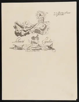 estampe de la République française  une et Indivisible 1955.57.300 Photo