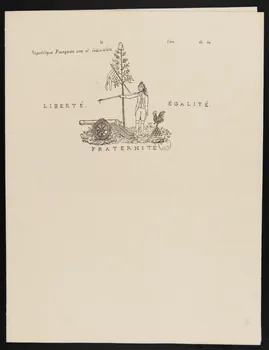estampe République française une et indivisible 1955.57.301 Photo