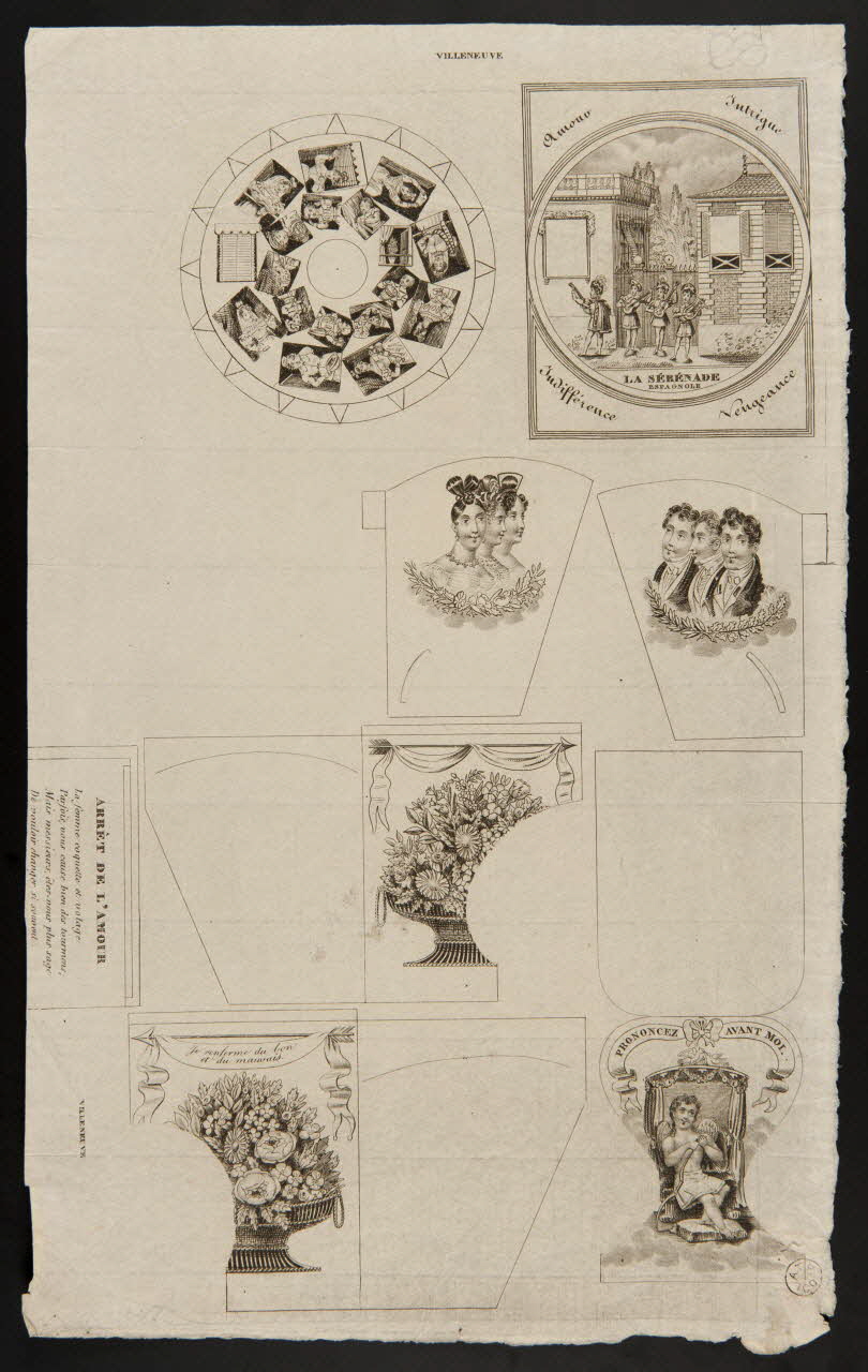 estampe LA SERENADE  ESPAGNOLE 1955.57.75 Photo