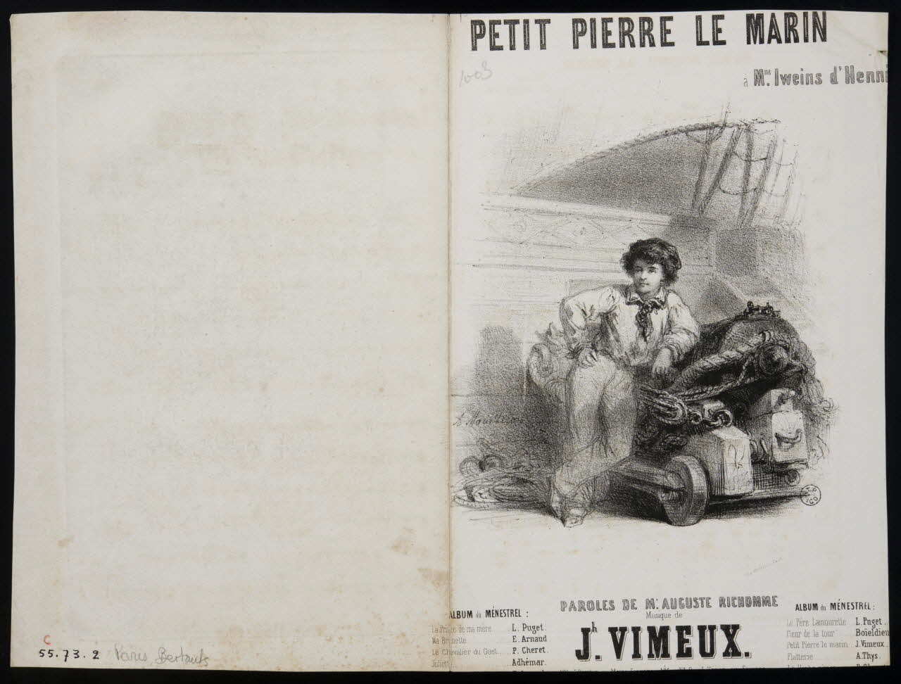 estampe PETIT PIERRE LE MARIN 1955.73.2 Photo