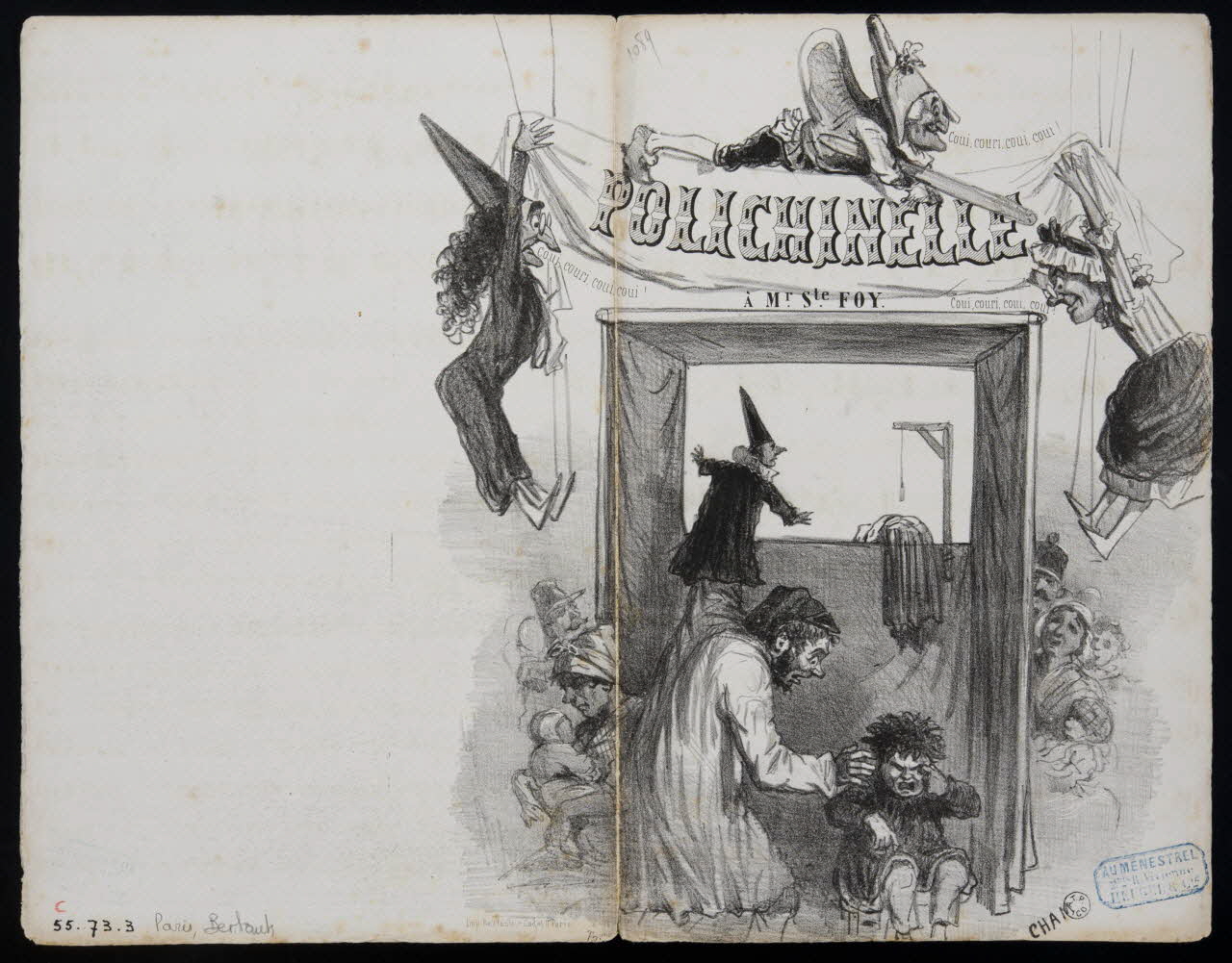 estampe POLICHINELLE 1955.73.3 Photo