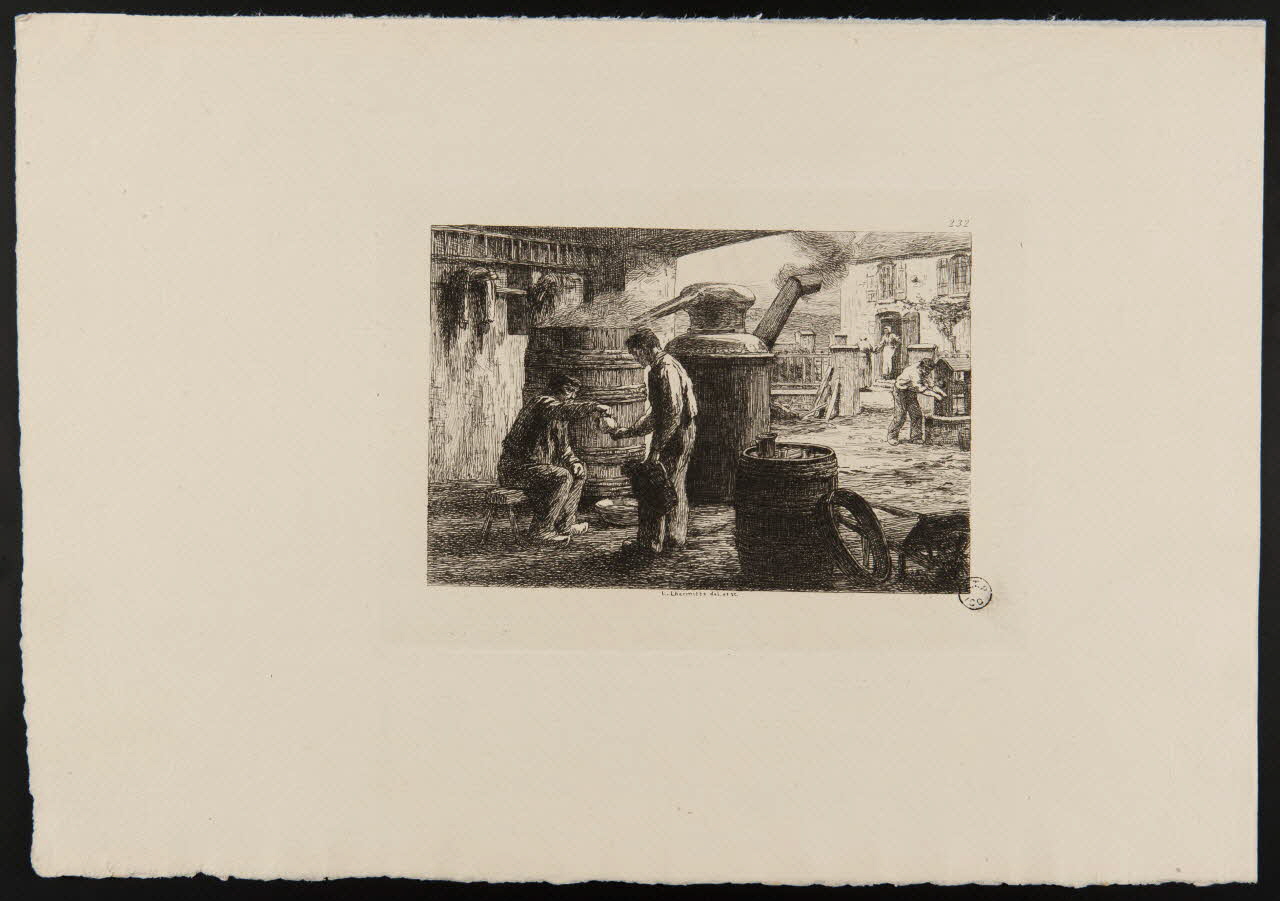 estampe Distillerie 1955.9.21 Photo