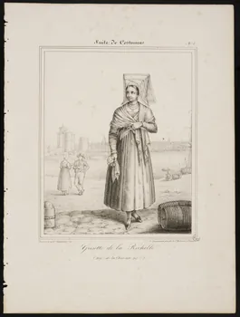 Henri Désiré Charpentier ; Charpentier Père et Fils et Cie élément d'ensemble Grisette de la Rochelle 1824-1834 1956.107.1 Photo