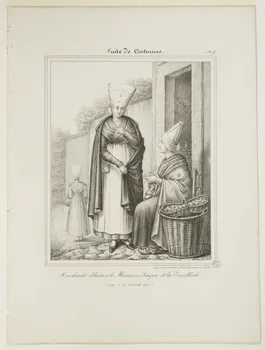 Henri Désiré Charpentier ; Charpentier Père et Fils et Cie élément d'ensemble Marchandes d'huitres de Marennes, Saujon et la Tremblade. 1824-1834 1956.107.4 Photo