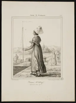Henri Désiré Charpentier ; Charpentier Père et Fils et Cie élément d'ensemble Femmes d'Elbeuf. 1824-1834 1956.107.45 Photo