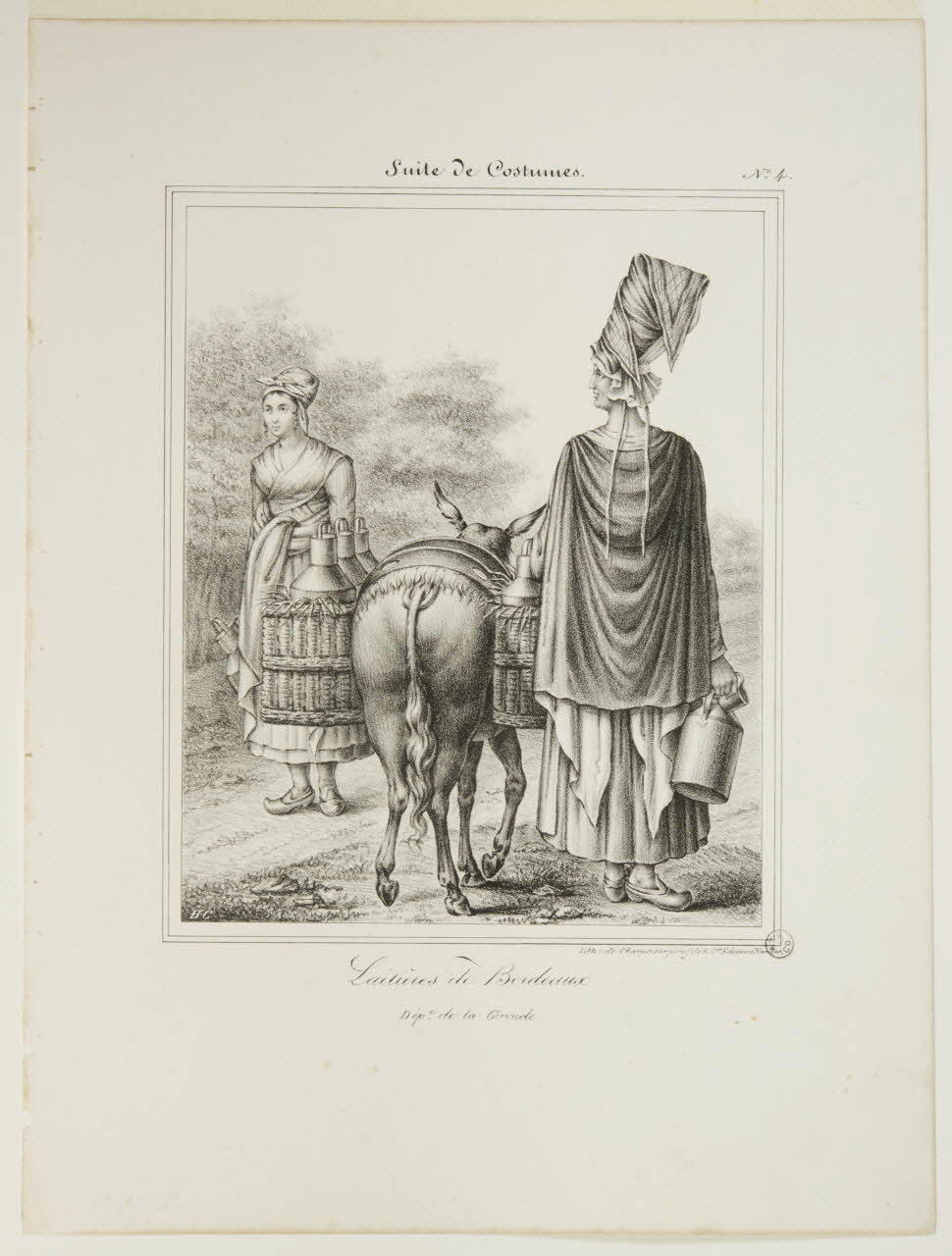 Henri Désiré Charpentier ; Charpentier Père et Fils et Cie élément d'ensemble Laitières de Bordeaux. 1824-1834 1956.107.56 Photo