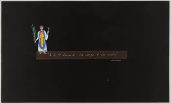 dessin "A la St Vincent, la serpe à la main" 1956.116.4 Photo