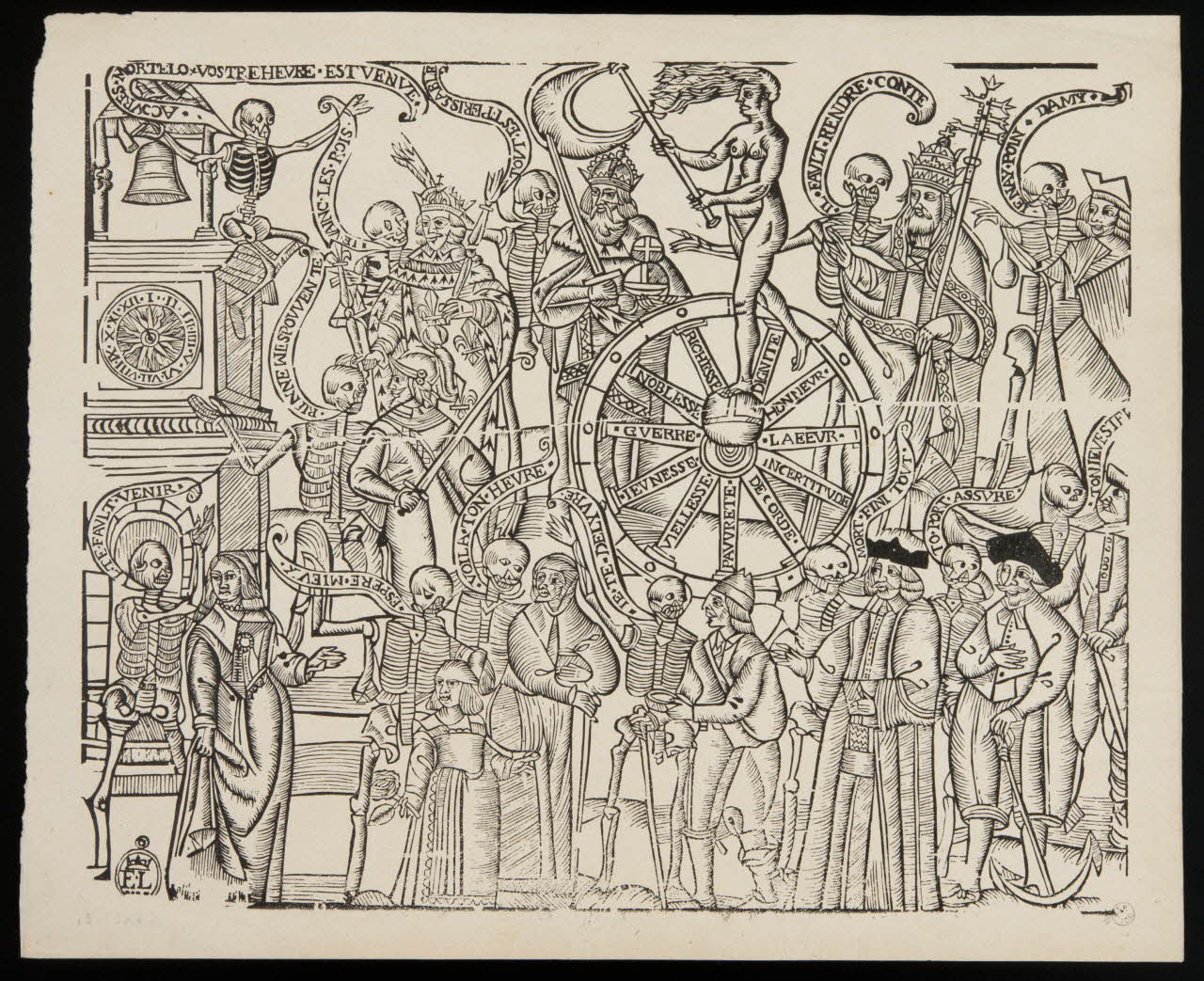 estampe Allégories de la mort 1956.120.31 Photo