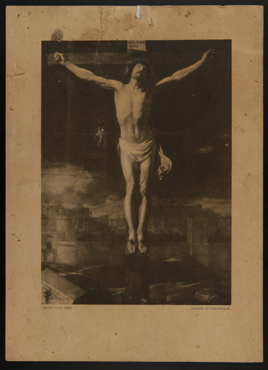 estampe Christ en croix 1956.128.13 Photo