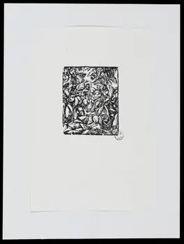 estampe Groupe de figures 1956.13.24 Photo