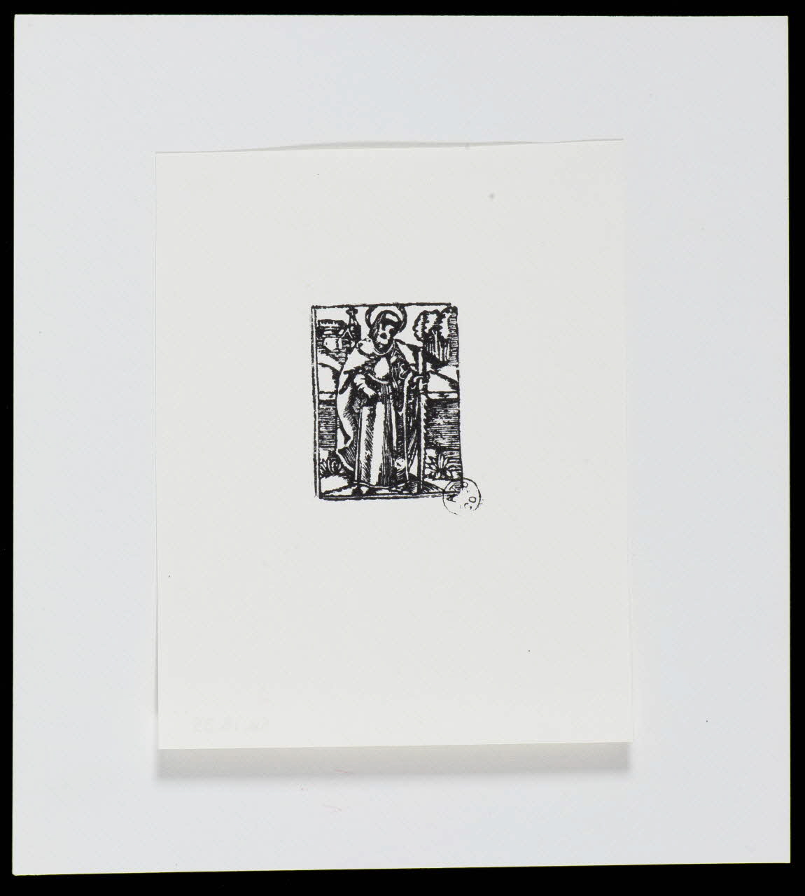 estampe Figure sainte 1956.13.35 Photo
