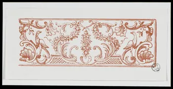 estampe Cartouche ornementé 1956.13.37 Photo