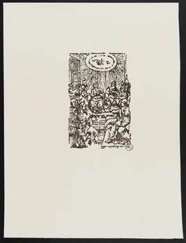 estampe Pentecôte. 1956.13.45 Photo