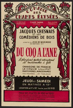 estampe DU COQ A L'ANE 1956.14.27 Photo