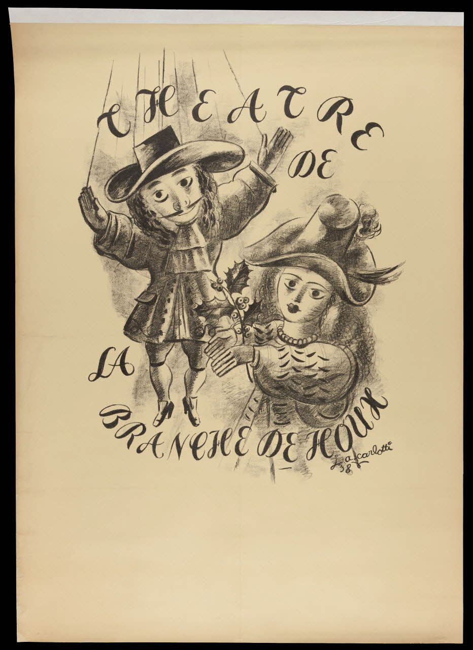 affiche THEATRE  DE  LA  BRANCHE DE HOUX 1956.14.29 Photo