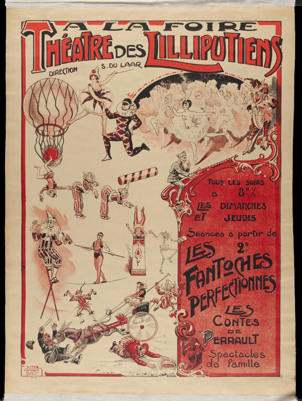 affiche THEATRE DES LILLIPUTIENS 1956.14.33 Photo