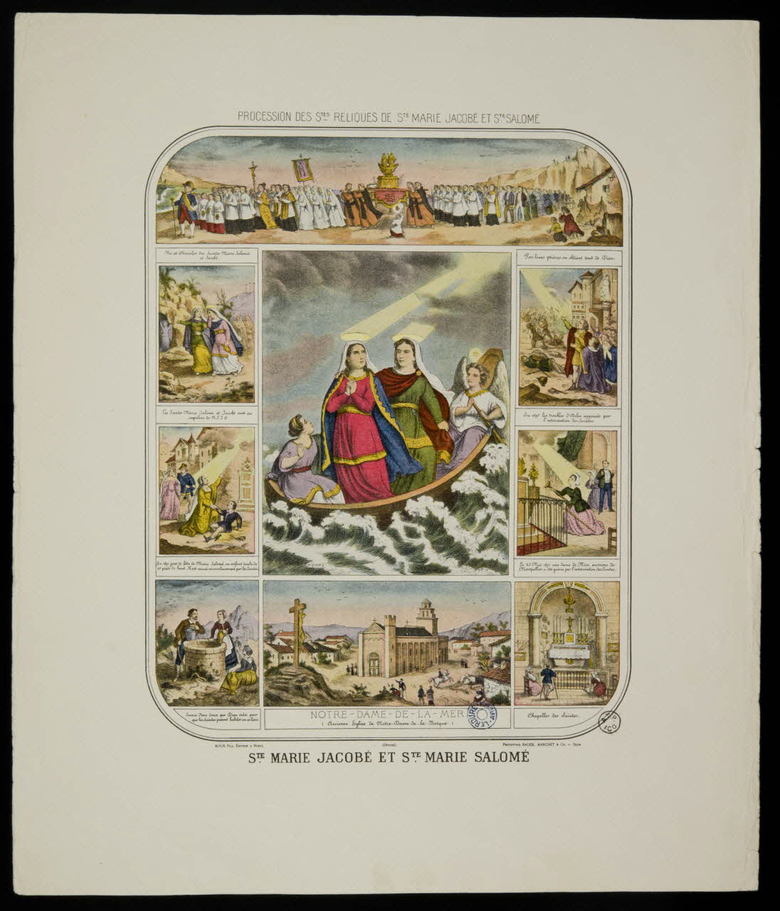 estampe STE. MARIE JACOBE ET STE. MARIE SALOME 1956.55.11 Photo