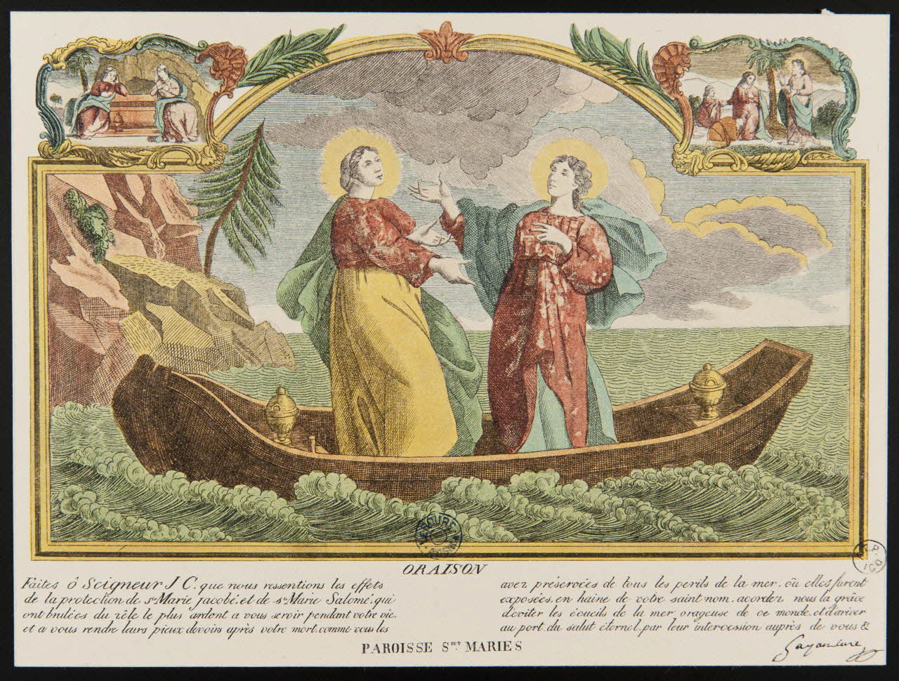 estampe ORAISON 1956.55.8 Photo