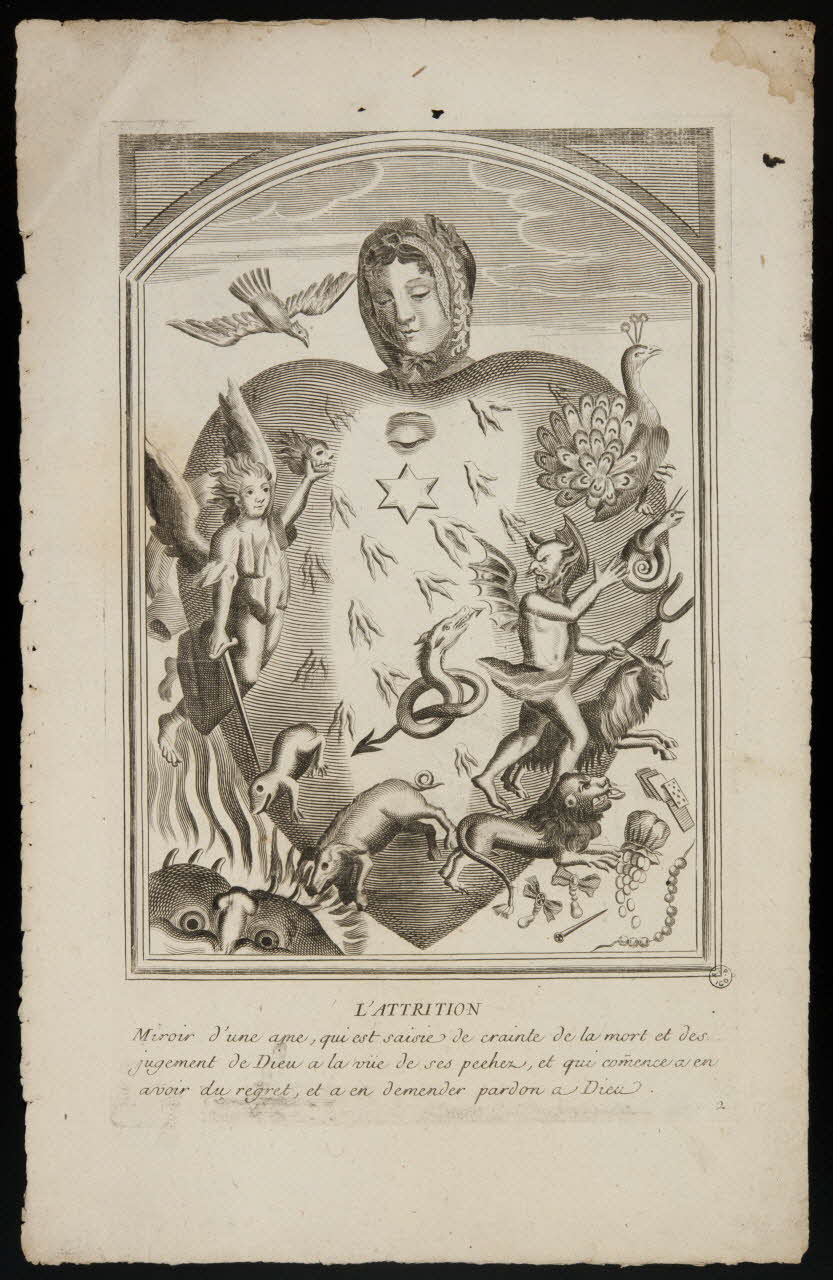 estampe L'ATTRITION 1956.56.2 Photo