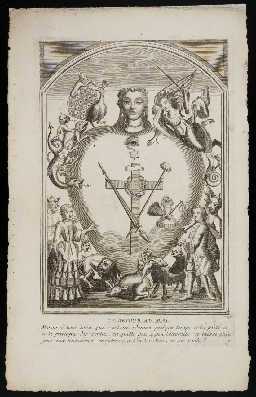 estampe LE RETOUR AU MAL 1956.56.8 Photo