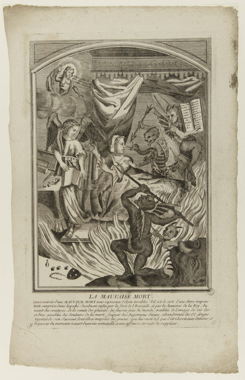 estampe LA MAUVAISE MORT. 1956.56.9 Photo