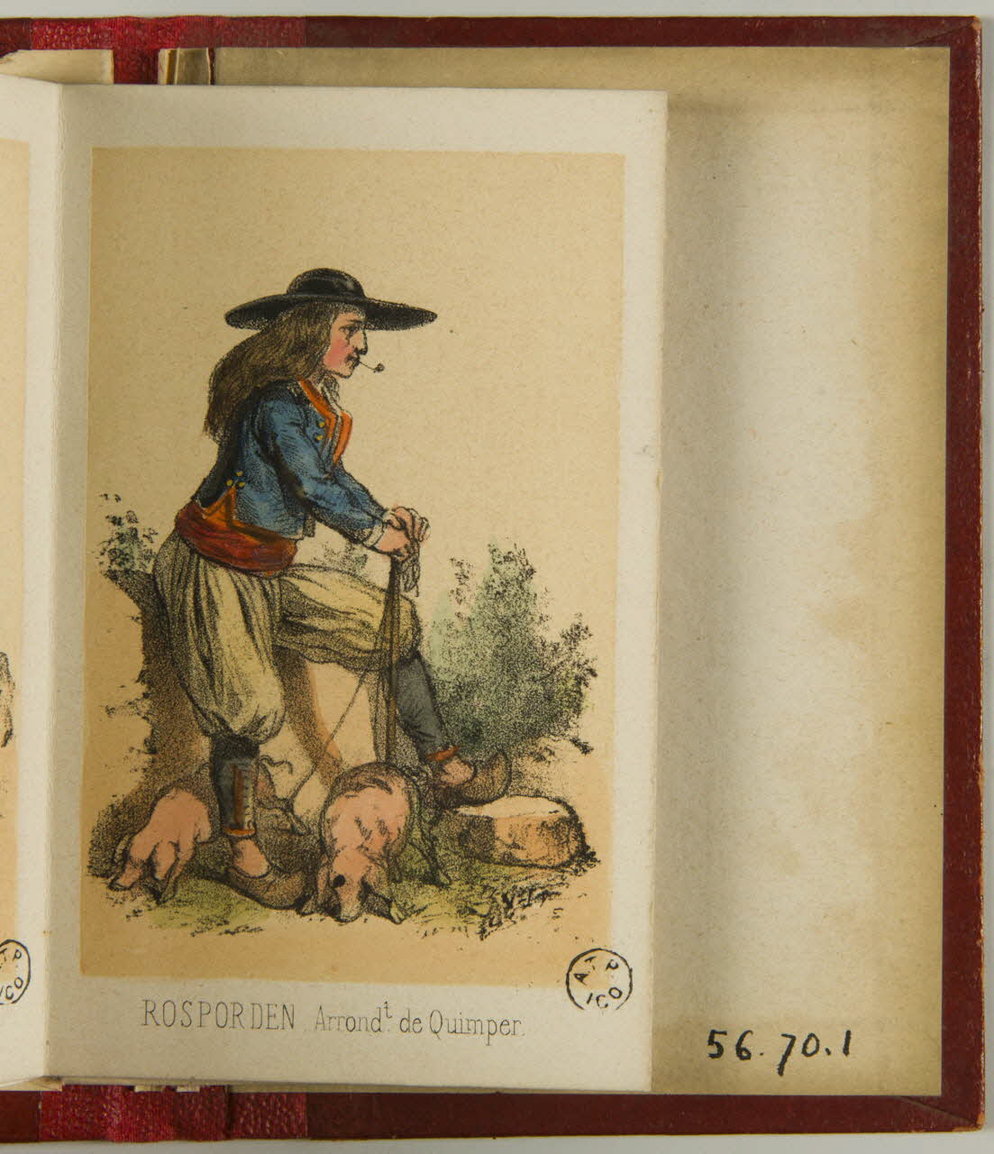album ROSPORDEN. Arrondt de Quimper. 1956.70.1.5 Photo
