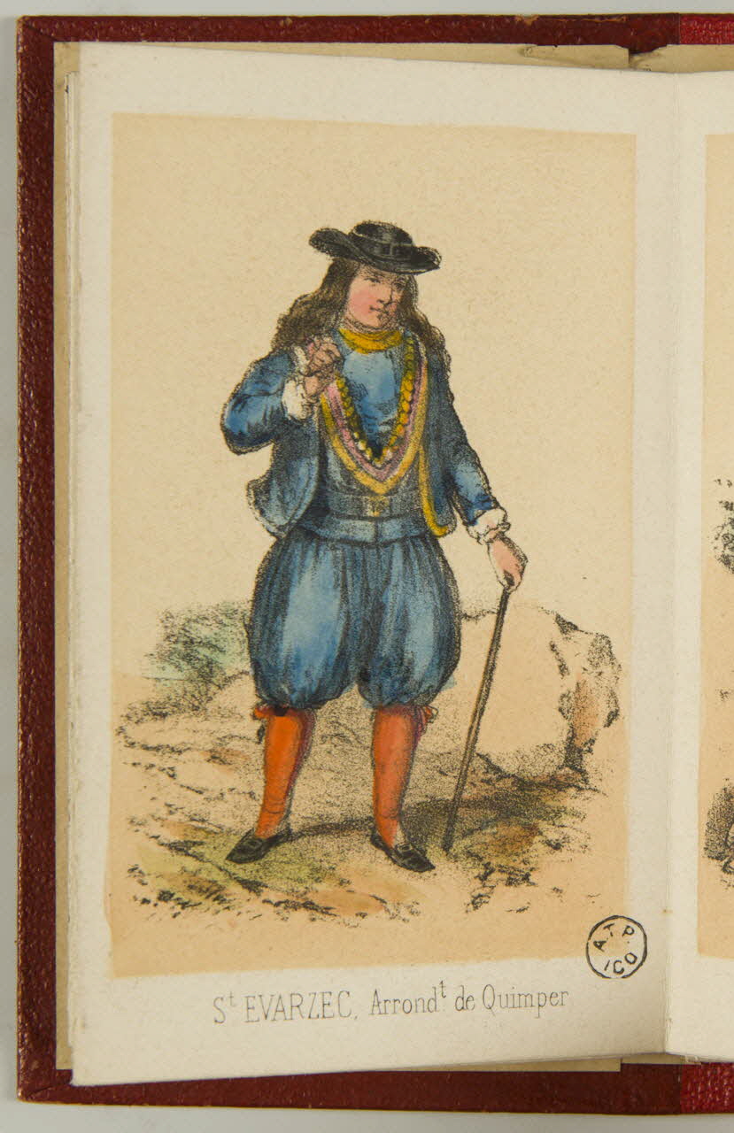 album St EVARZEC. Arrondt de Quimper 1956.70.1.6 Photo