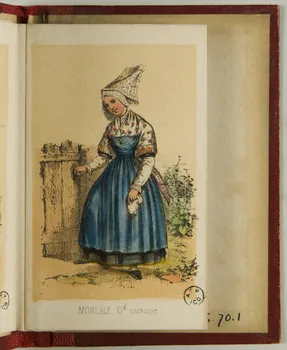 album MORLAIX, Gd costume. 1956.70.1.9 Photo