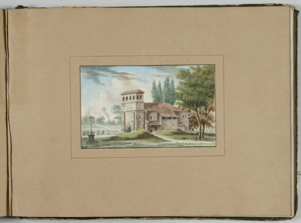 album Vue d'une église à la campagne 1956.70.2.30 Photo