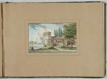album Vue d'une église à la campagne 1956.70.2.30 Photo