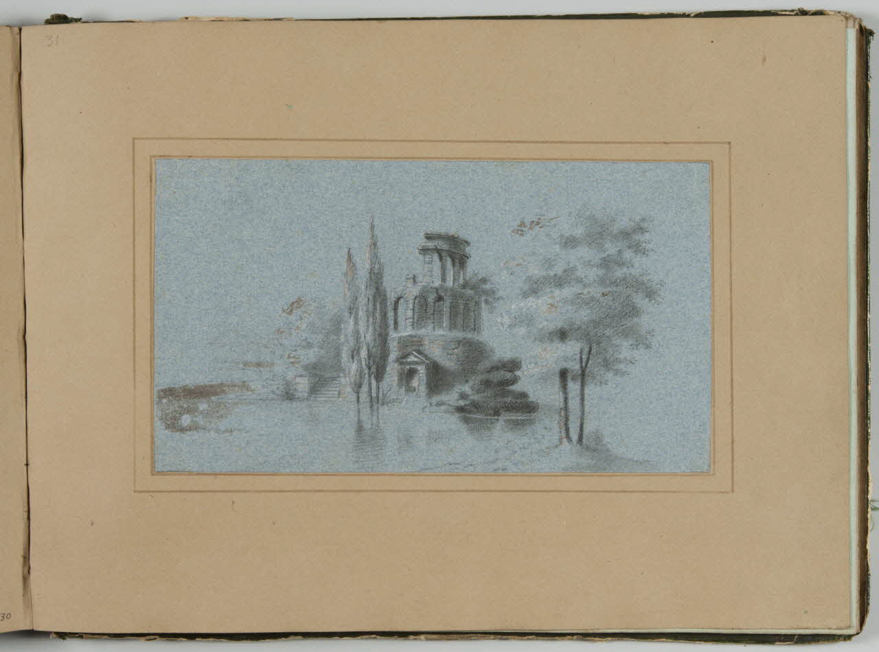 album Paysage avec rotonde en ruine 1956.70.2.31 Photo